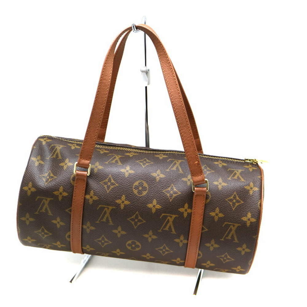 LOUIS VUITTON Papillon Handbag Monogram Canvas Brown LV - Picture 3 of 6